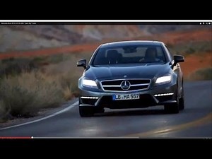 Mercedes-Benz 2012 CLS 63 AMG "Open Sky" Trailer