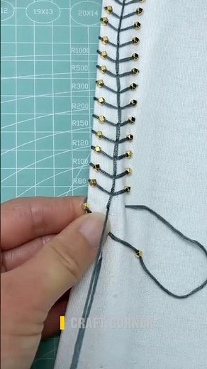 Master the Beaded Fishbone Stitch easily! #crochet #knitting #diy