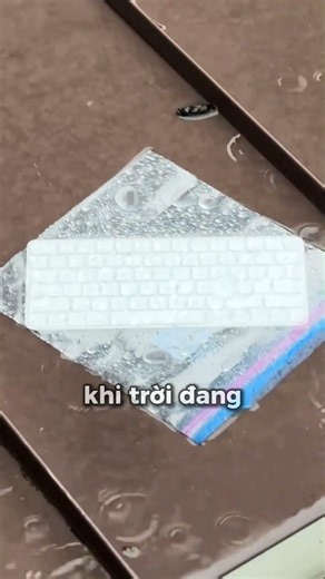 When Raindrops Start to Write