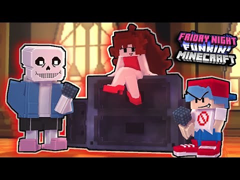 "Megalovania" Friday Night Funkin' Vs. Undertale Sans (Minecraft Animation)