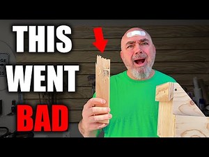 Beginner Woodworking Fails: 9 mistakes that almost ruined my project