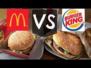 BIGMAC VS WHOPPER | Versus BURGER edition