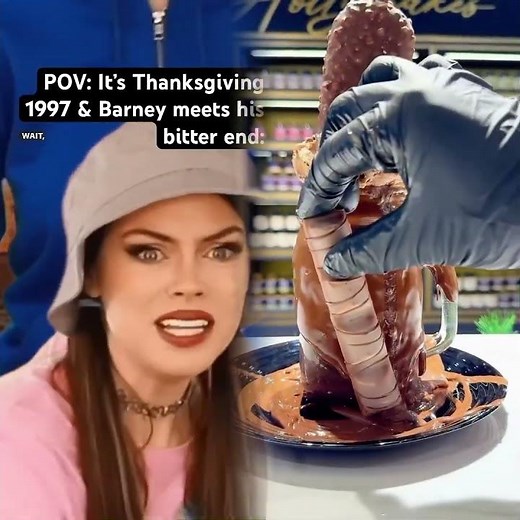 will never forget the fall of the Barney balloon in the 1997 Macy’s Thanksgiving parade!