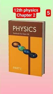 Class 12 Physics Chapter 2 MCQ | Board Exam Preparation | #shortvideo #shorts #shortvideo #pcmb