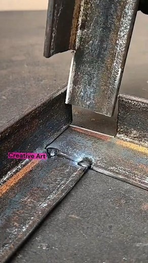 trick to connect strong elbows #welding #skill #trick | ID Welder