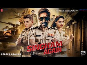 Singham Again : Trailer 2024 | Ajay Devgan, Akshay Kumar, Deepika Padukone, Jackie Shroff | T series