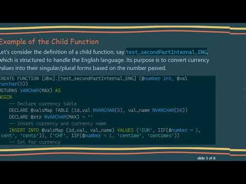 Dynamically Changing Function Names in T-SQL: A Practical Solution