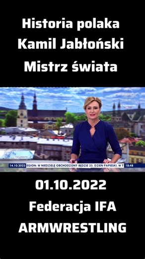 Kamil Jabłoński: Mistrz Świata w Siłowaniu na Rękę