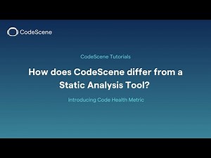 How Does CodeScene Differ from a Static Analysis Tool?