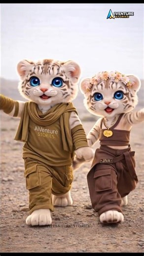Dopamine Dance part 2🐯💃 @AiVentureStories | Safal Jiva Viral Shorts