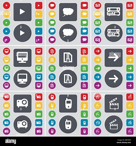 Clapper mobile phone app Stock Vector Images - Alamy