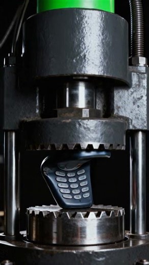 Can a Hydraulic Press Crush the Nokia 3310? 😱💪