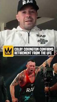 Colby Covington Confirms UFC Retirement 🤯