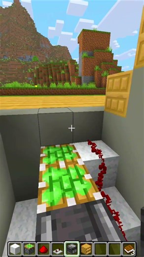 MINECRAFT HIDDEN STAIR BASE 🤫