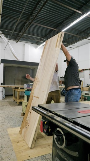 Just another day in the shop. Good work, wood, and a little rhythm to keep things moving. We’re here for all your wood project needs, big or small. | Fish Brothers Board Co.