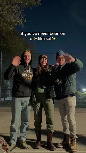 AT NIGHT film set tour 💖 if you want cheaper, beautiful cinema lenses, definitely give the nikkor ais lenses a try! Overnights can be exhausting. When working on set, its vital that you understand your role and communicate well with your crew so that every one stays safe, makes the day and has fun creating together 🫶🏼 #filmtok #cinematographer #womeninfilm #filmgear #filmset #behindthescenes