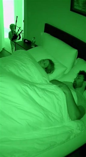 Unexpected Bagpipe Wake-Up! A child's bagpipe surprise startles sleeping parents. Watch their reaction! #fblifestyle #AI Generated using Kling AI . . . (For entertainment purposes only. Consult professionals if guidance on activities is presented. No brand affiliation is implied if any are shown. If inspired by true events, creative adaptations may be included. Content may include public footage.) | Fabiosa Better World