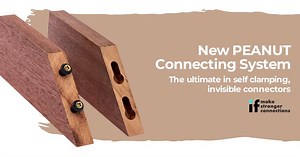 9.6K views · 48 reactions | Designed with the woodworking and furniture industry in mind, the new Peanut Connecting System produces a wide variety of 45° and 90° joints quickly and efficiently using just a ½” router and a drill. | Axminster Tools | Facebook
