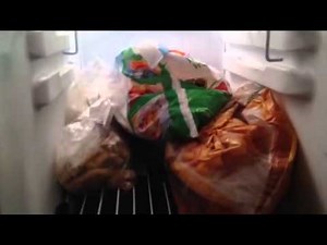 How to permanently fix falling freezer shelves in GE Profile Refrigerator