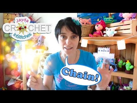 Learn To Crochet The Basics - CHAIN STITCH Tutorial