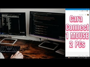 How to connect one mouse to multiple PCs/laptops. MOUSE WITHOUT BORDERS. FREE