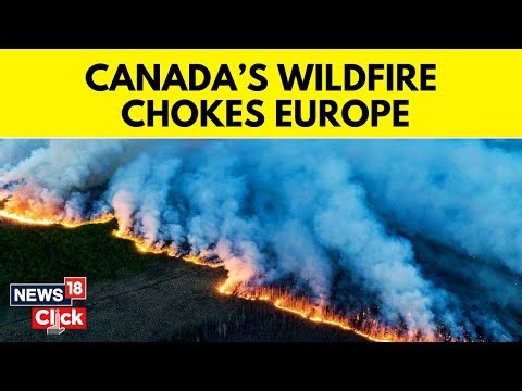 Canada News | Canadian Wildfire Emissions Hit Record High As Smoke Reaches Europe | News18