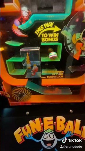 Fun-E-Ball arcade game! (Super rare)