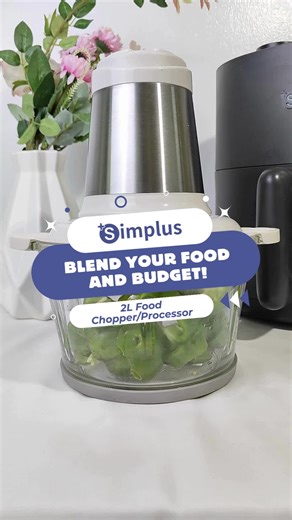 Make food prep easy without breaking the bank with this large capacity Food Processor! You can even make homemade pet food your fur babies! #simplus #kitchenappliances #appliances #simplusph #food #foodprocessor #foodprep