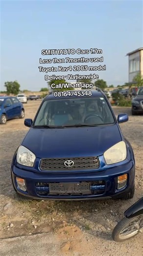 Toyota Rav4 2003 Model for Sale - Almost New Condition