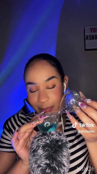 Experience ASMR with Water Globe Tapping Sounds