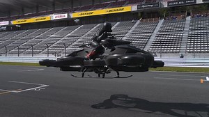 Watch a $680,000 hoverbike take flight