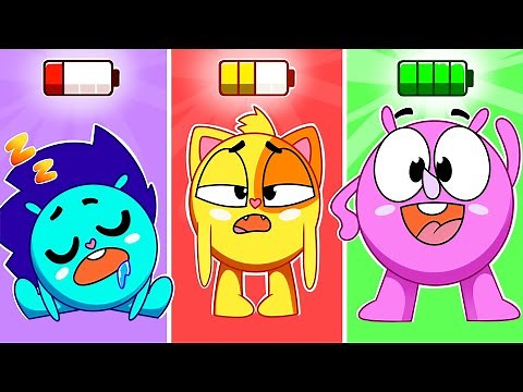 Nap Time Story 💤 | Funniest Cartoon For Kids By 4 Friends 😻