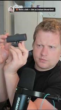 Unboxed The Logitech MX Brio 4K During a Live Stream