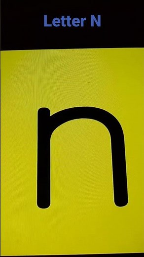 Letter N have fun teaching