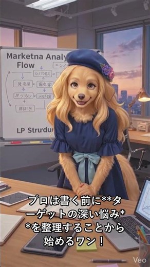素人のAI文章がプロ品質に。現役マーケターが実務で使う「広告コピー＆LP原稿」生成プロンプト #Shorts