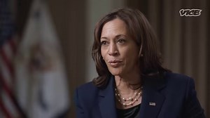 8.1K views · 19 reactions | U.S. Vice President Kamala Harris sits down for an exclusive interview with VICE News to discuss the state of abortion access, democracy and immigration. | VICE News Tonight | Facebook
