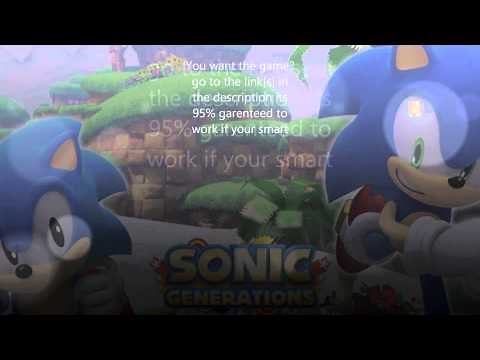 Sonic Generations Download [no serveys or torrents free]
