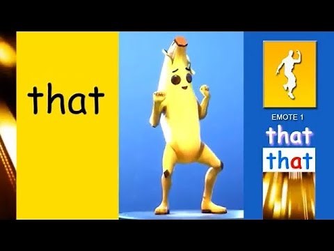 Sight Words FortNite Yellow HD | FortNite Song Yellow | Sight Word Rap | PhonicsMan FortNite HD