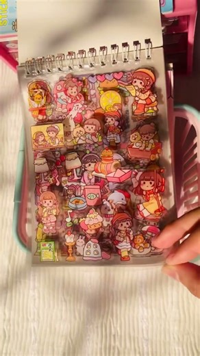 •[Kawaii Sticker]•☁️🌈✨🌷🍄🍀🦋🍬 #stationarycollection #sticker #kawaii #Kawaiibook#cutestuff