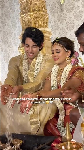 From a Wish to Forever | Aishwarya & Arjun’s Beautiful South Indian Wedding