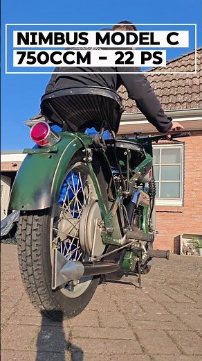 4 Zylinder Motorrad! Nimbus Model C Sound 🐝