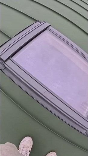 Perfect Standing Seam Roof + Skylight Installation 🇺🇸