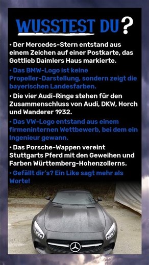 Die geheime Bedeutung deutscher Auto-Logos