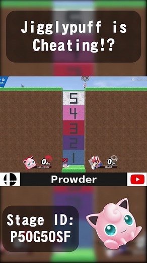 Jiggly is Cheating!! #smash #smashbros #smashultimate #nintendo #nintendoswitch #switch #console #gaming #pokemon #jigglypuff #fyi #supersmashbros