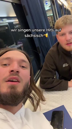 Hits auf Sächsisch im Zug gesungen