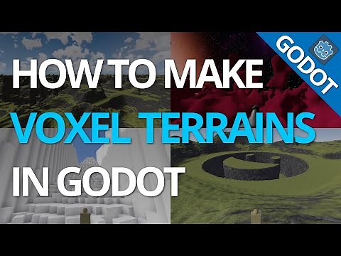 How To Make A 3D Voxel Terrain In Godot Engine 3.1-3.2 Tutorial