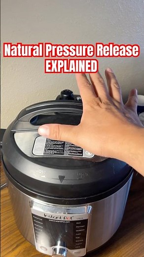 Instant Pot Natural Release basics
