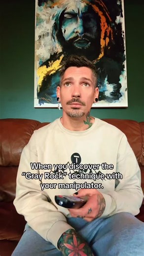 The gray rock technique is a method used to protect yourself from manipulative, toxic, or narcissistic people by becoming emotionally unresponsive and uninteresting, like a gray rock. The idea is to give them nothing to feed off of: no emotional reactions, no arguments, and no personal details. You keep your responses short, calm, and neutral, making yourself a “boring target” so they eventually lose interest in trying to control or provoke you. It’s not about being rude or distant to everyone, 