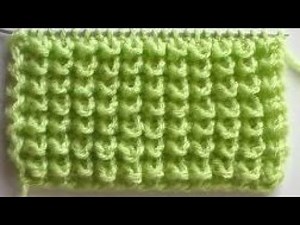 Only 4 rows repeat knitting pattern for jacket, sweater.