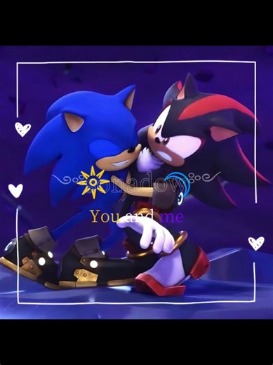 you and me 🌙☀️ #shadow #shadowthehedgehog #sonic #sonicthehedgehog #sonadow #sonadowforever #sonicprime #sonicprimenetflix